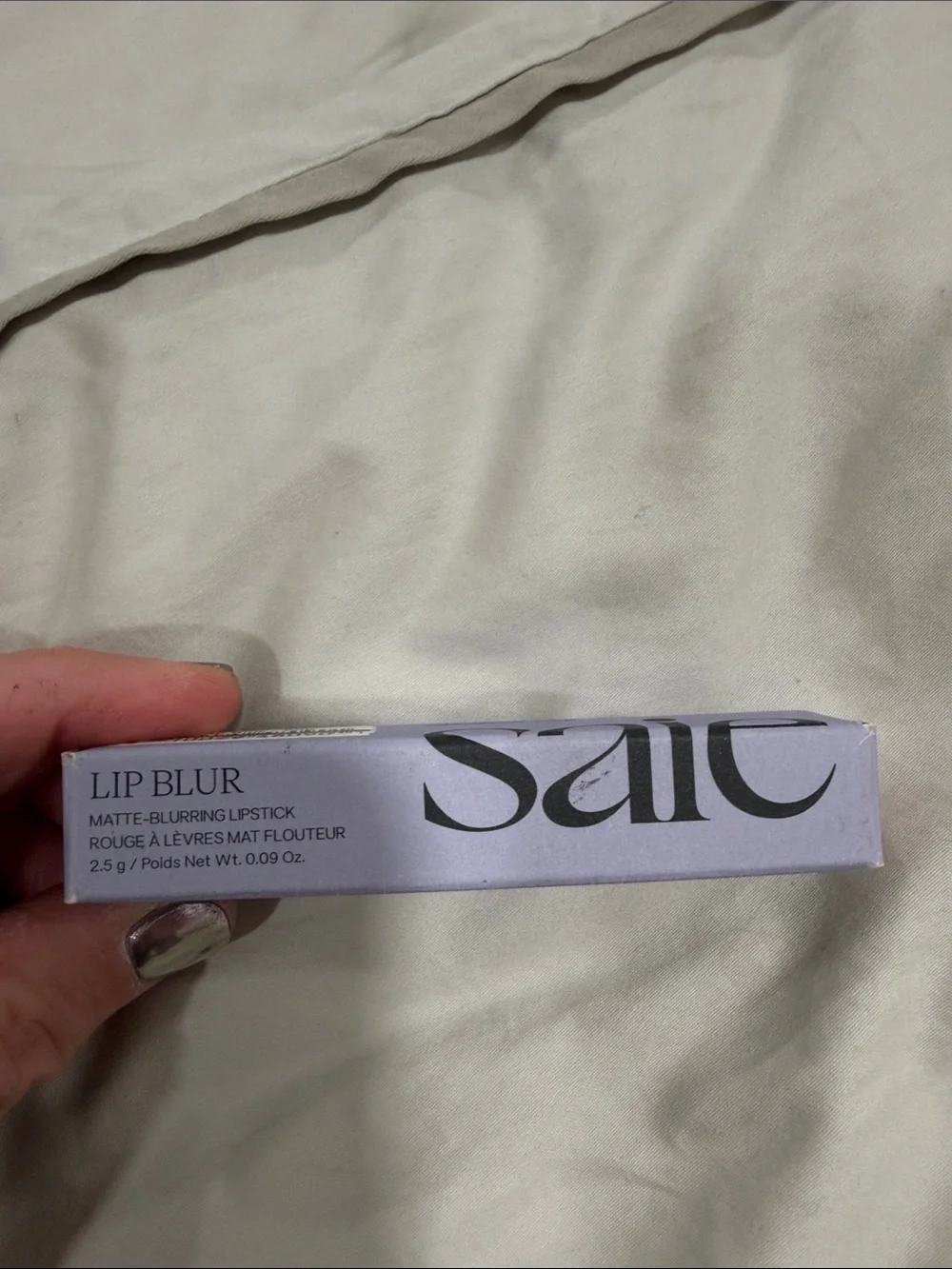 Saie Lip Blur Matte Lipstick Pop